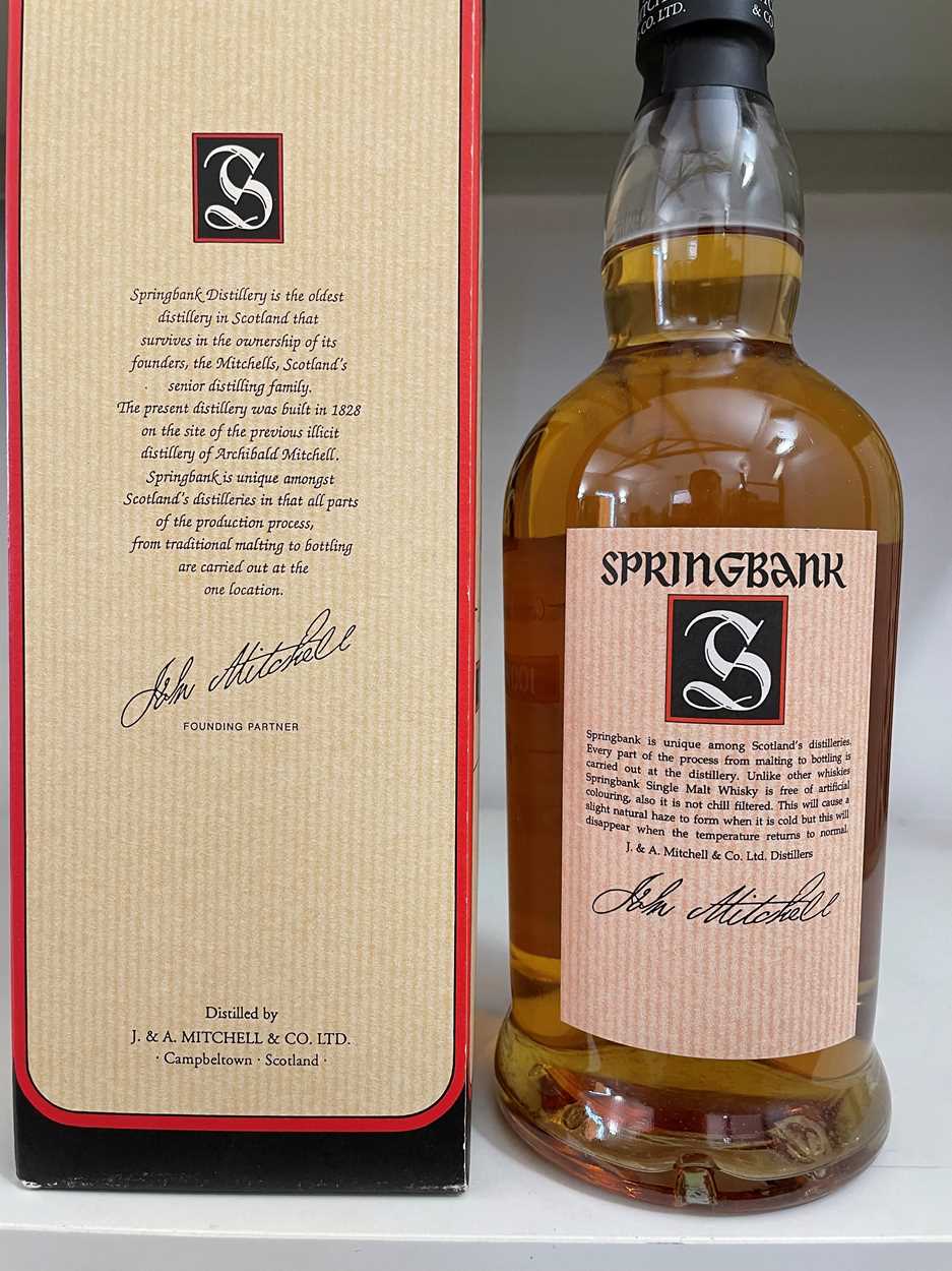 Springbank Campbeltown Single Malt Scotch Whisky - Image 2 of 2