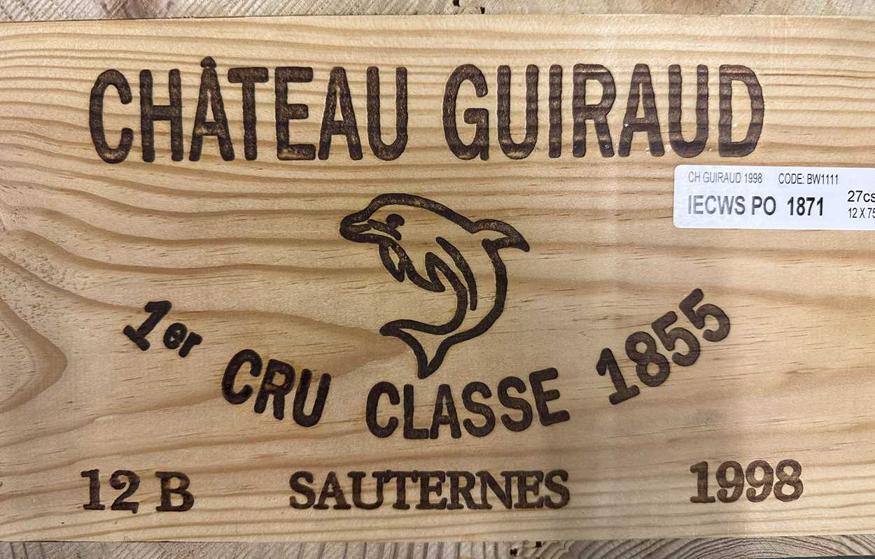 Chateau Guiraud, Sauternes 1er cru 1998,