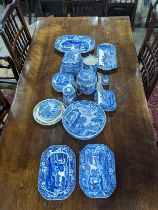 A quantity of Spode Italian Tablewares, to comprise, Loving Cup, Bowl, six Sandwich Plates, six Side