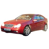 A Mercedes C180 Kompressor SE Auto Coupe Motorcar Registration: M99 BAW (2004) Odometer Reading: