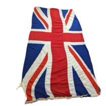 An original hand-stitched Union Jack ensign Flag, 366cm x 183cm (12ft by 6ft).