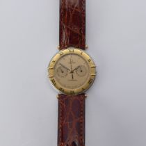 An Omega Constellation bi-metal Wristwatch, ref. 196.1070, champagne dial with day / date subsidiary