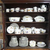 An extensive Royal Worcester 'Evesham' pattern part Dinner, Tea and Coffee Service, comprising