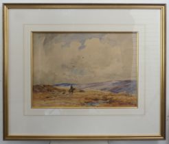 Alexander Caruthers Gould (1870-1948), At Porlock Weir, watercolour, signed, 24cm x 34cm, together