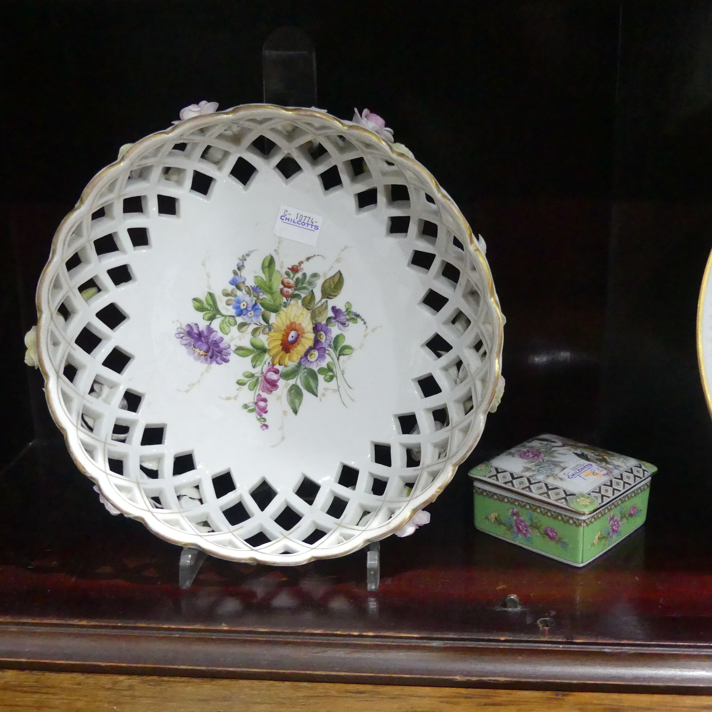 A late 19th century Vienna porcelain hand painted cabinet plate, signed 'Wagner', and titled ' - Image 3 of 9