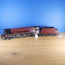 Bassett-Lowke ‘0’ gauge 3-rail electric LMS 'Duchess of Montrose' 4-6-2 Locomotive and six-wheel