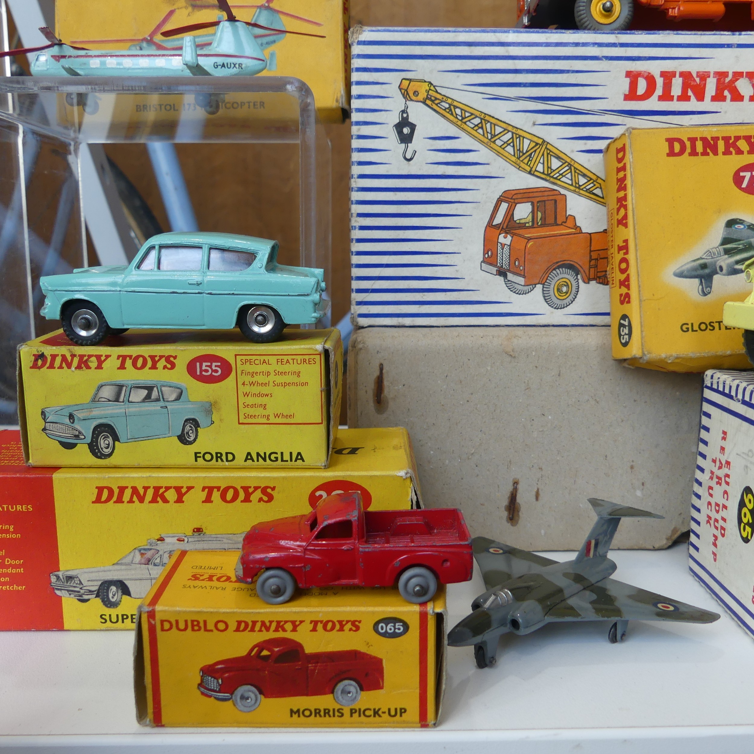 Dinky Toys; six boxed models, including 155 Ford Anglia, 263 Superior Criterion Ambulance, 965 - Image 2 of 4