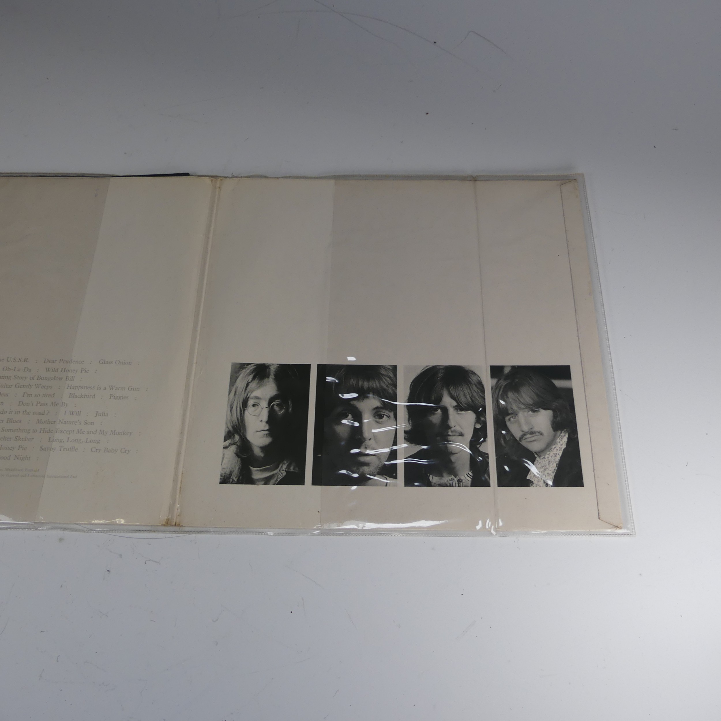 Vinyl Records; The Beatles 'White Album', UK top opener - PCS 7067/ 68, no. 0515489, complete with - Image 4 of 5