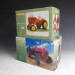 Universal Hobbies (1/16th scale) Massey Fergusson MF 35X Tractor, red, boxed, and Massey-Harris Pony