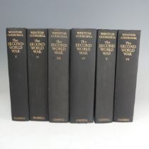 Churchill (Winston S); 'The Second World War', six vols, first edition pub. Cassell & Co Ltd, 1948 -