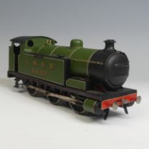 A kit-built ‘0’ gauge electric LNER 0-6-0 Tank Locomotive ‘Chillie’ 0-6-0, finished in LNER green,