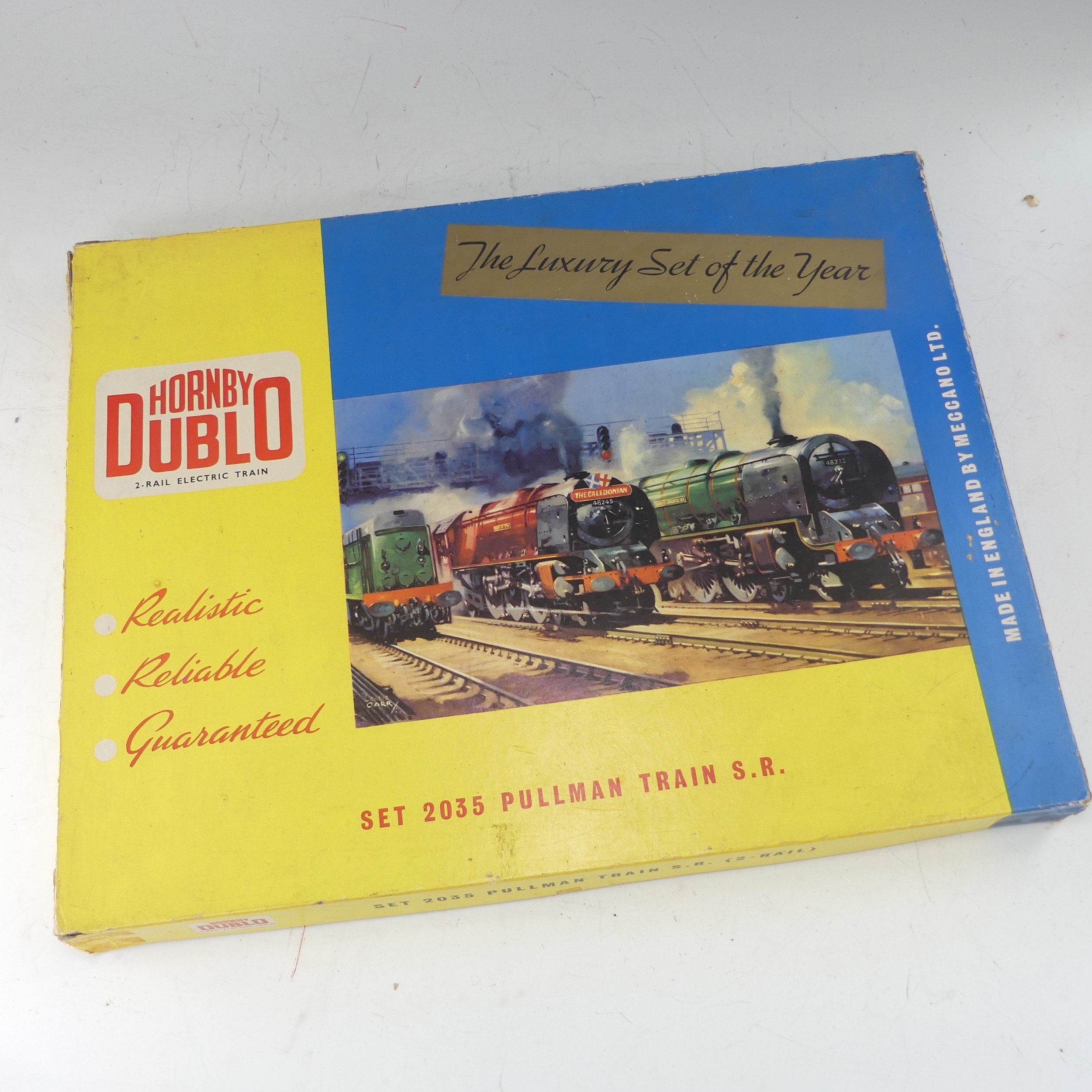 Hornby Dublo: '00' gauge Set 2035 Pullman Train (S.R.), 2-rail electric, comprising 4-6-2 " - Bild 6 aus 8