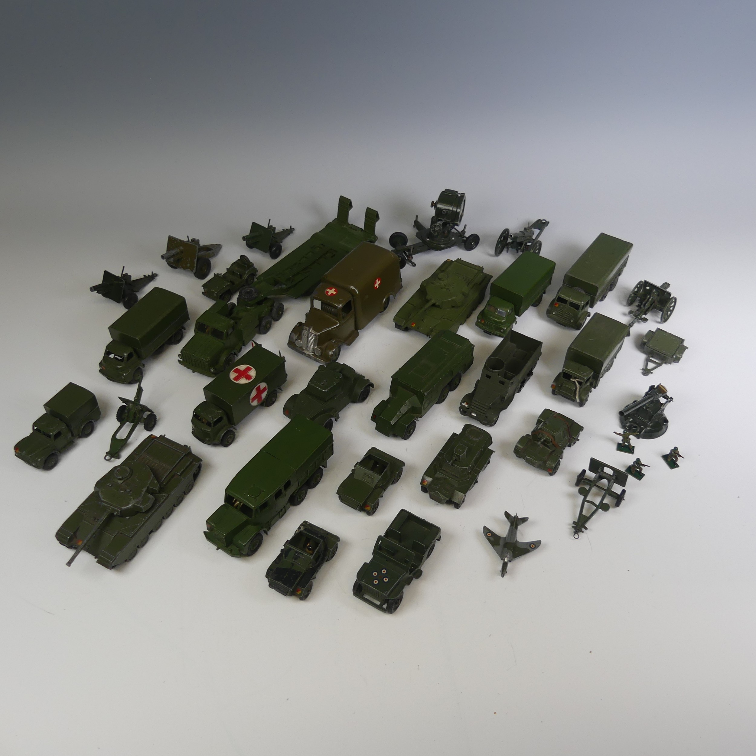Dinky Toys; Ten boxed military models, including 666 Missile Erector Vehicle with Corporal Missile - Image 2 of 6