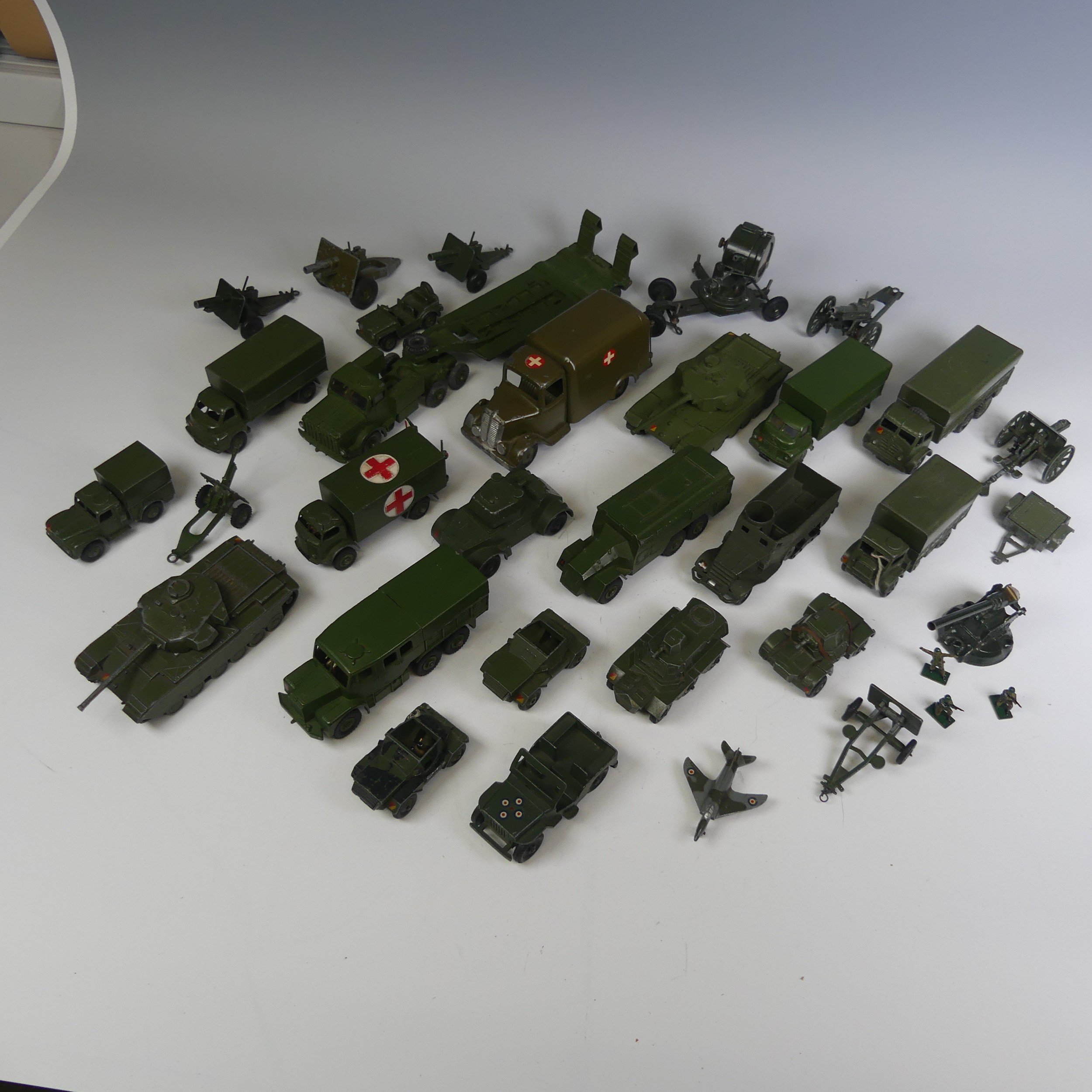 Dinky Toys; Ten boxed military models, including 666 Missile Erector Vehicle with Corporal Missile - Image 4 of 6