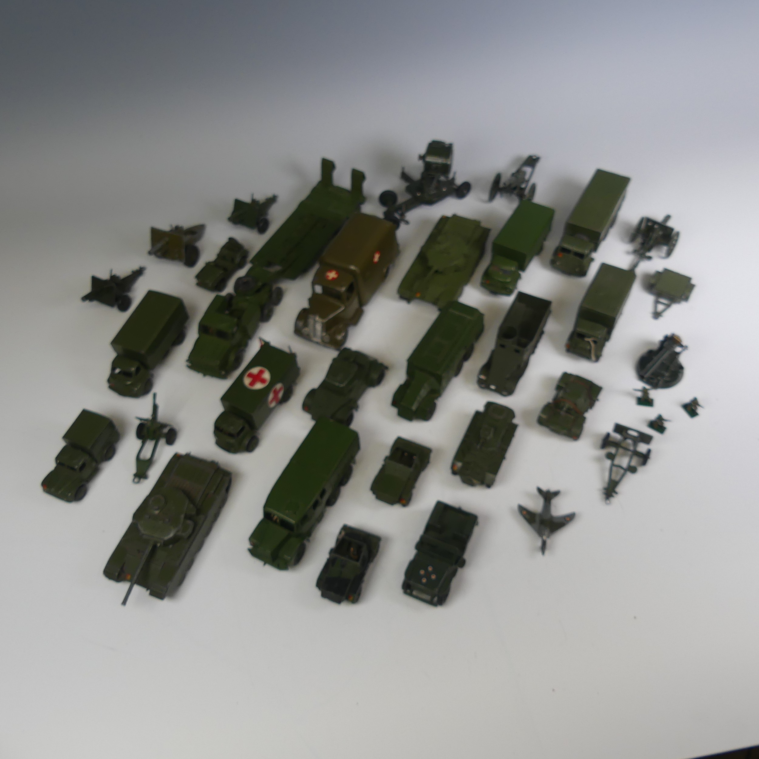 Dinky Toys; Ten boxed military models, including 666 Missile Erector Vehicle with Corporal Missile - Image 5 of 6