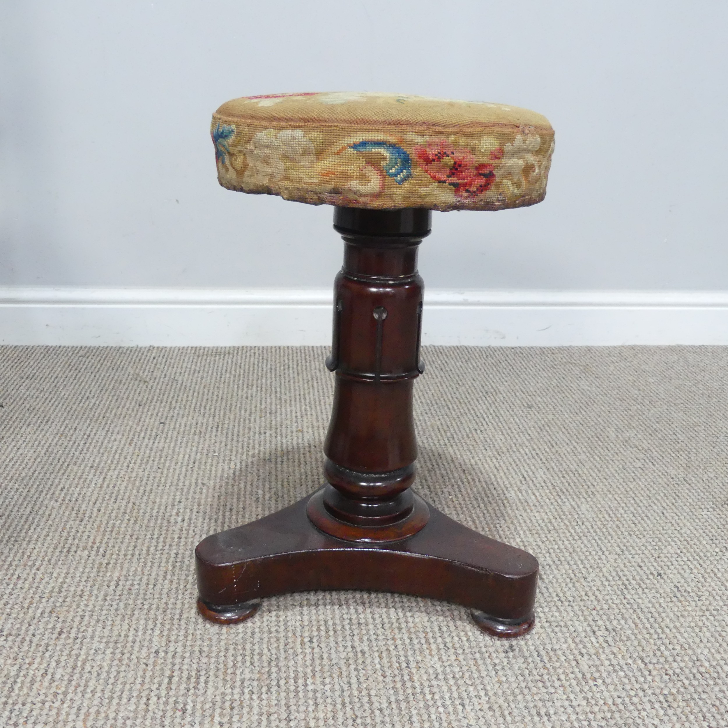 A Victorian carved oak and caned hall Chair, W 51 cm x H 120 cm x D 40 cm, together with a Victorian - Image 5 of 5