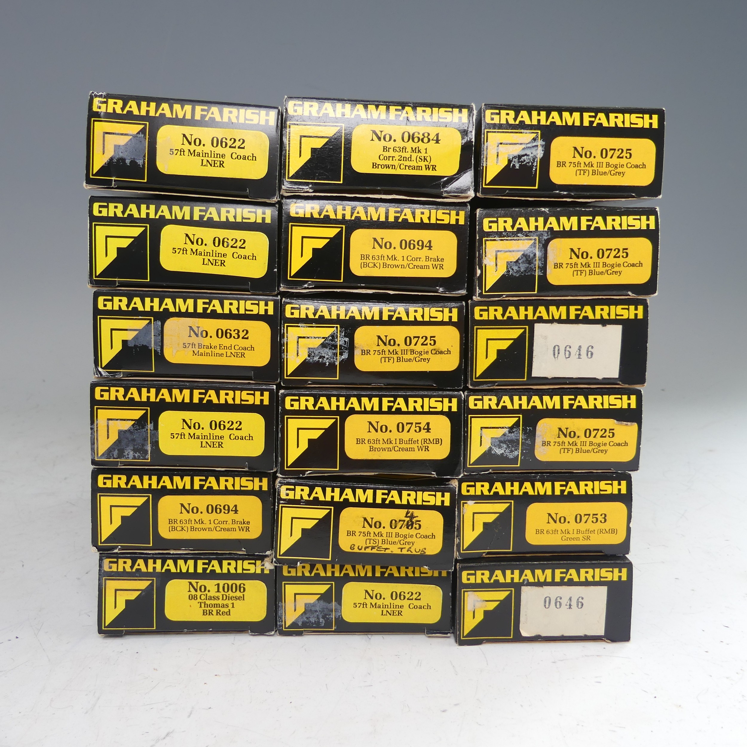 Graham Farish 'N' gauge: Eighteen various passenger coaches, all boxed, including 4 x BR Mk.III - Image 5 of 5