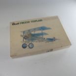 A Revell Airfix Fokker Triplane plastic model Kit, authentic model of Werner Voss' Fokker DR-1