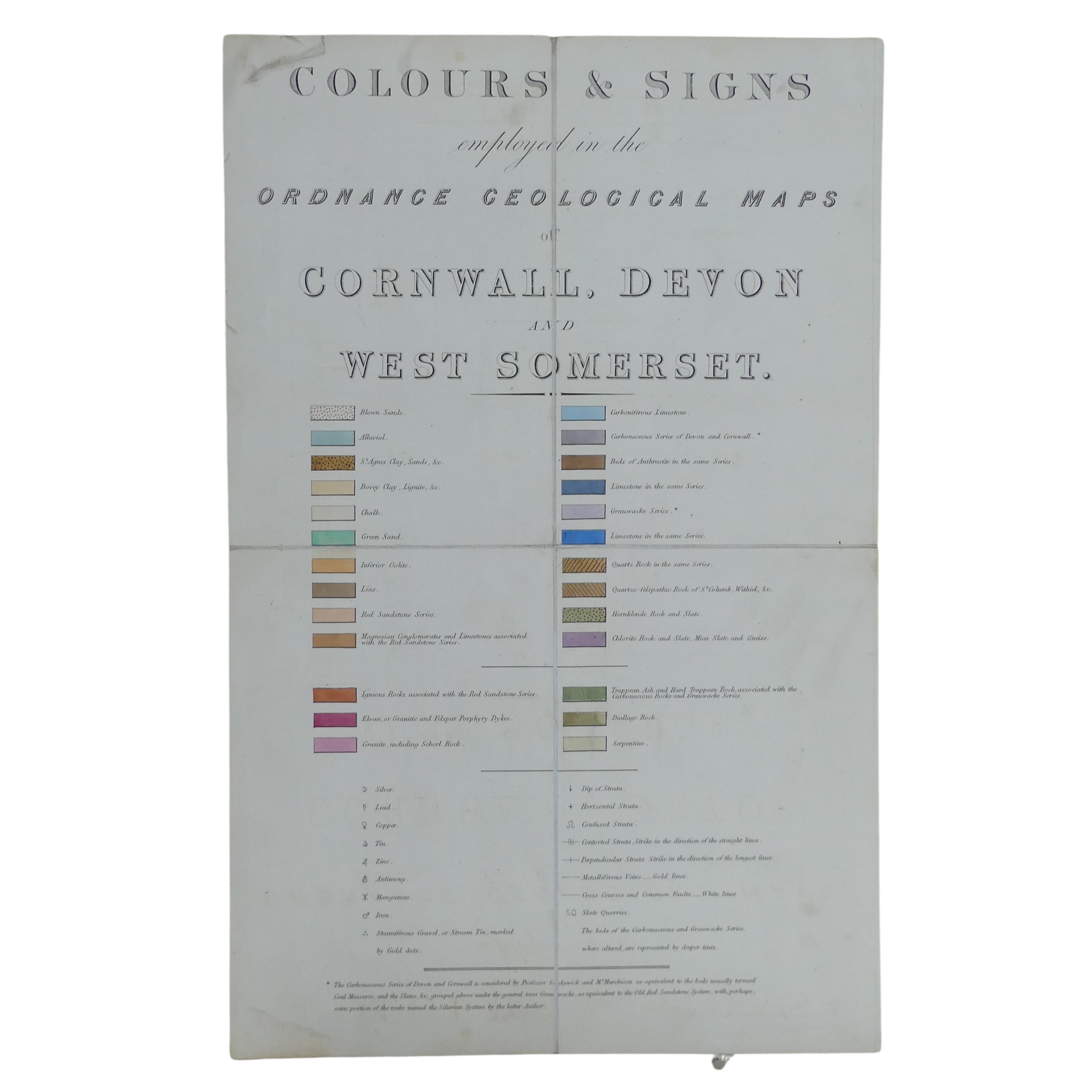 Mudge (Lt. Col. William); Ordnance Geological Survey; thirteen maps relating to Devon, Cornwall - Bild 4 aus 7