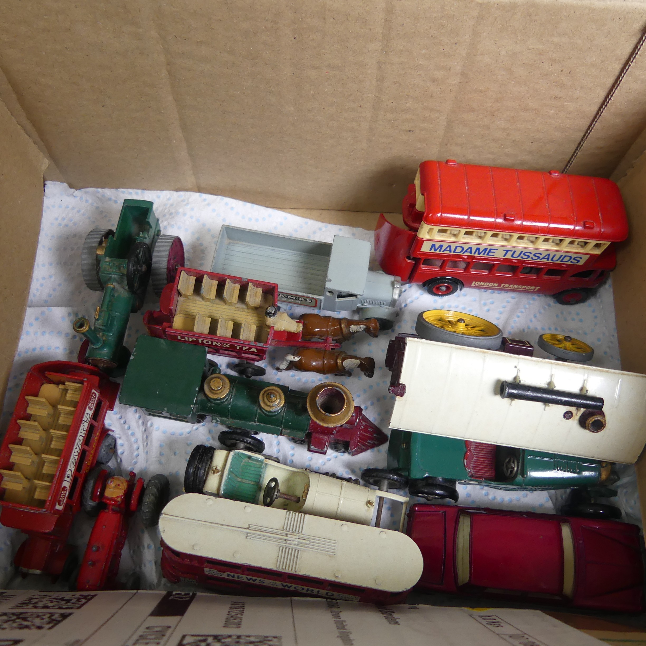 Corgi: a quantity of unboxed die cast model vehicles, mostly Corgi Juniors, together with five - Image 2 of 2