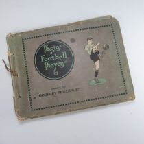 A Godfrey Phillips Ltd. 'Photos of Football Players' card album, 1922/1923, containing Pinnace phot