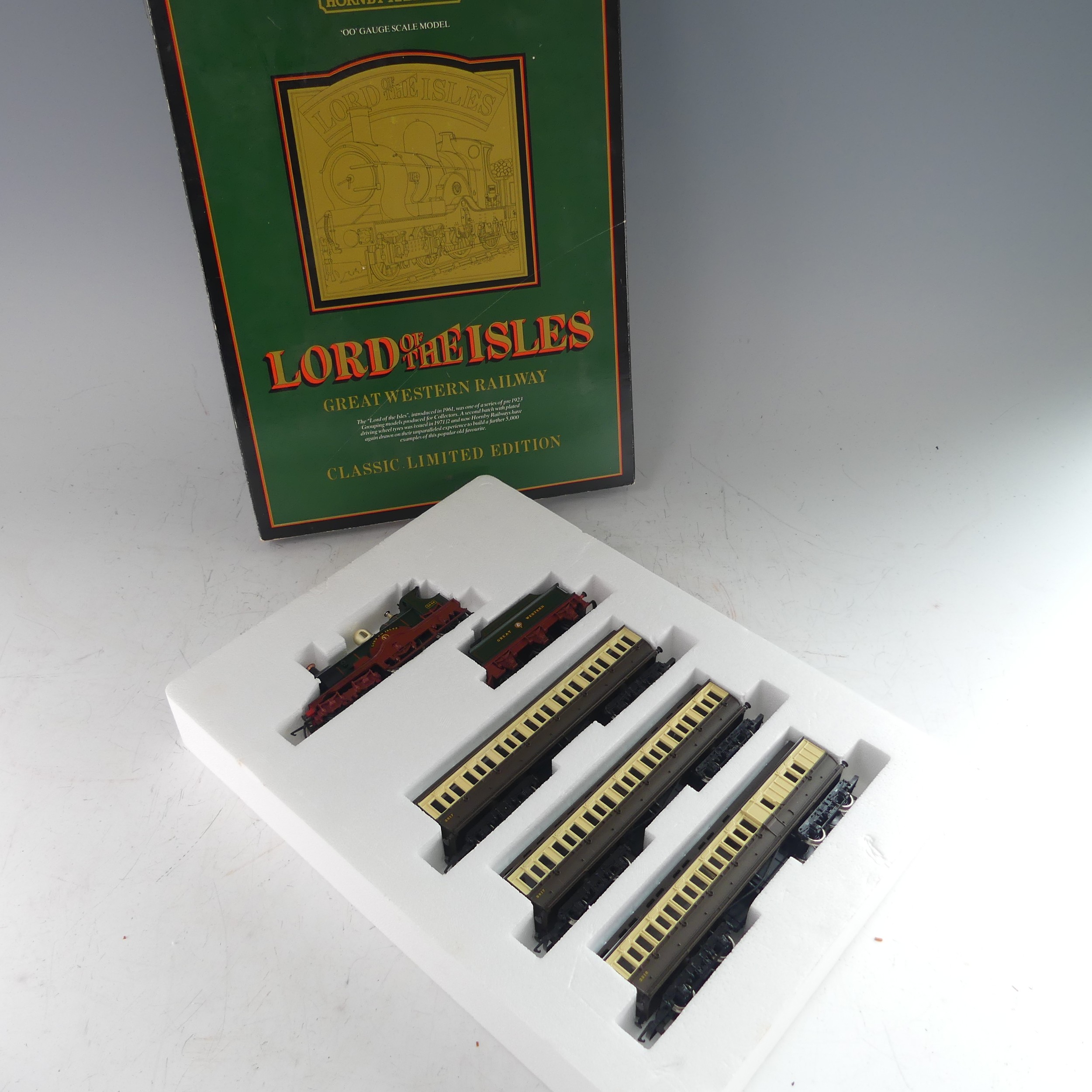 Hornby Railways ‘00’ gauge limited edition Great Western Railway "Lord of the Isles" set, containing