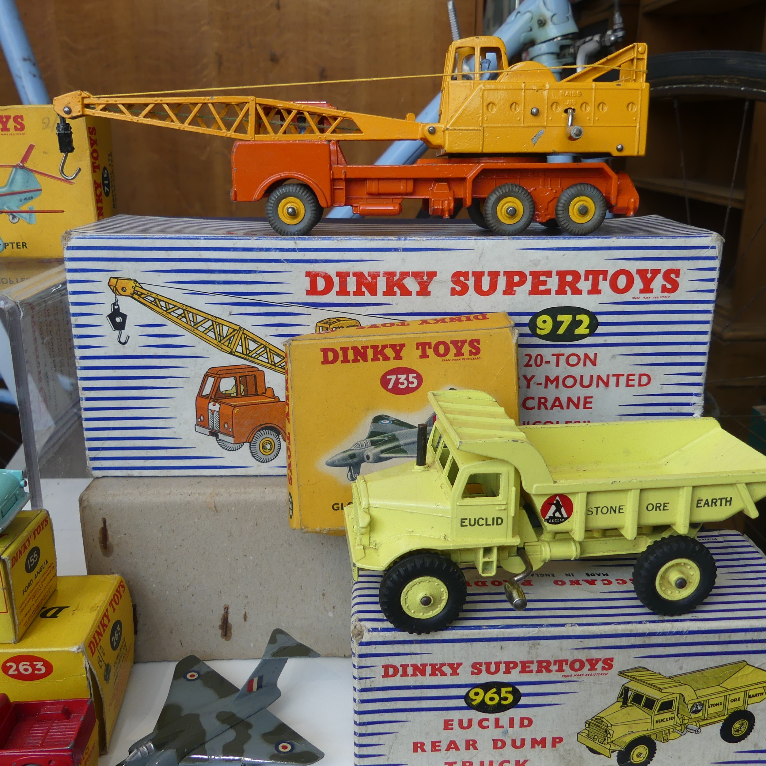 Dinky Toys; six boxed models, including 155 Ford Anglia, 263 Superior Criterion Ambulance, 965 - Image 3 of 4