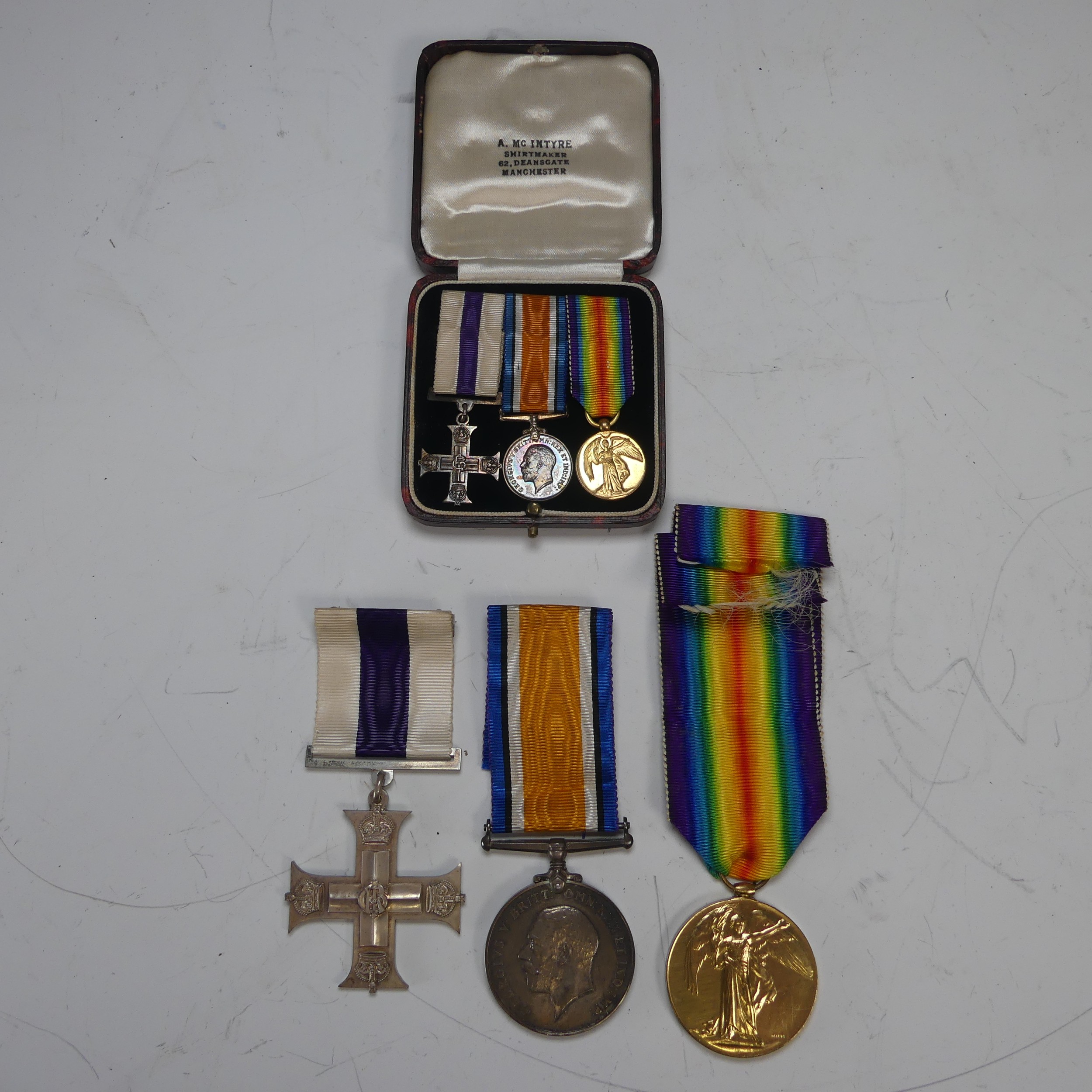 A WW1 Military Cross Group of Three, awarded to Lieutenant Samuel Mayor, The Loyal North - Image 2 of 13