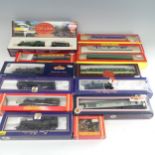 A good and large quantity of '00' gauge post-war model railway, plastic bodies, Hornby, Lima and