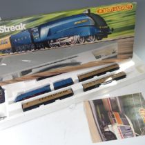 Hornby Railways: '00' gauge R.682 'The Blue Streak' electric train set, comprising 4-6-2 tender