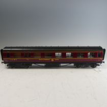 Exley ‘0’ gauge LMS Restaurant Car, in LMS maroon with yellow lettering, No.67.