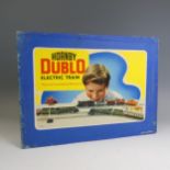 Hornby Dublo EDG18 3-Rail 2-6-4 Tank Goods Set, BR, boxed.