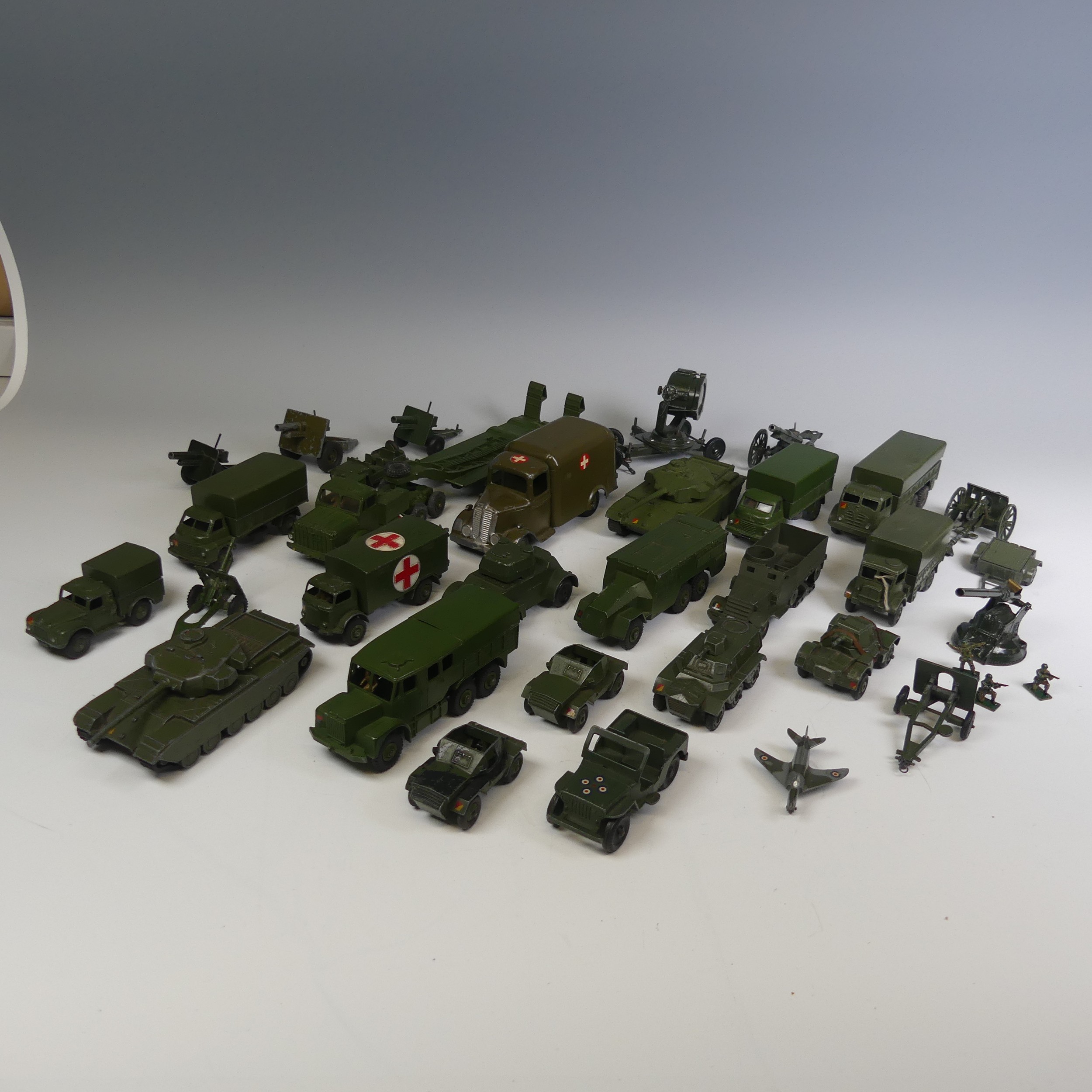 Dinky Toys; Ten boxed military models, including 666 Missile Erector Vehicle with Corporal Missile - Image 3 of 6