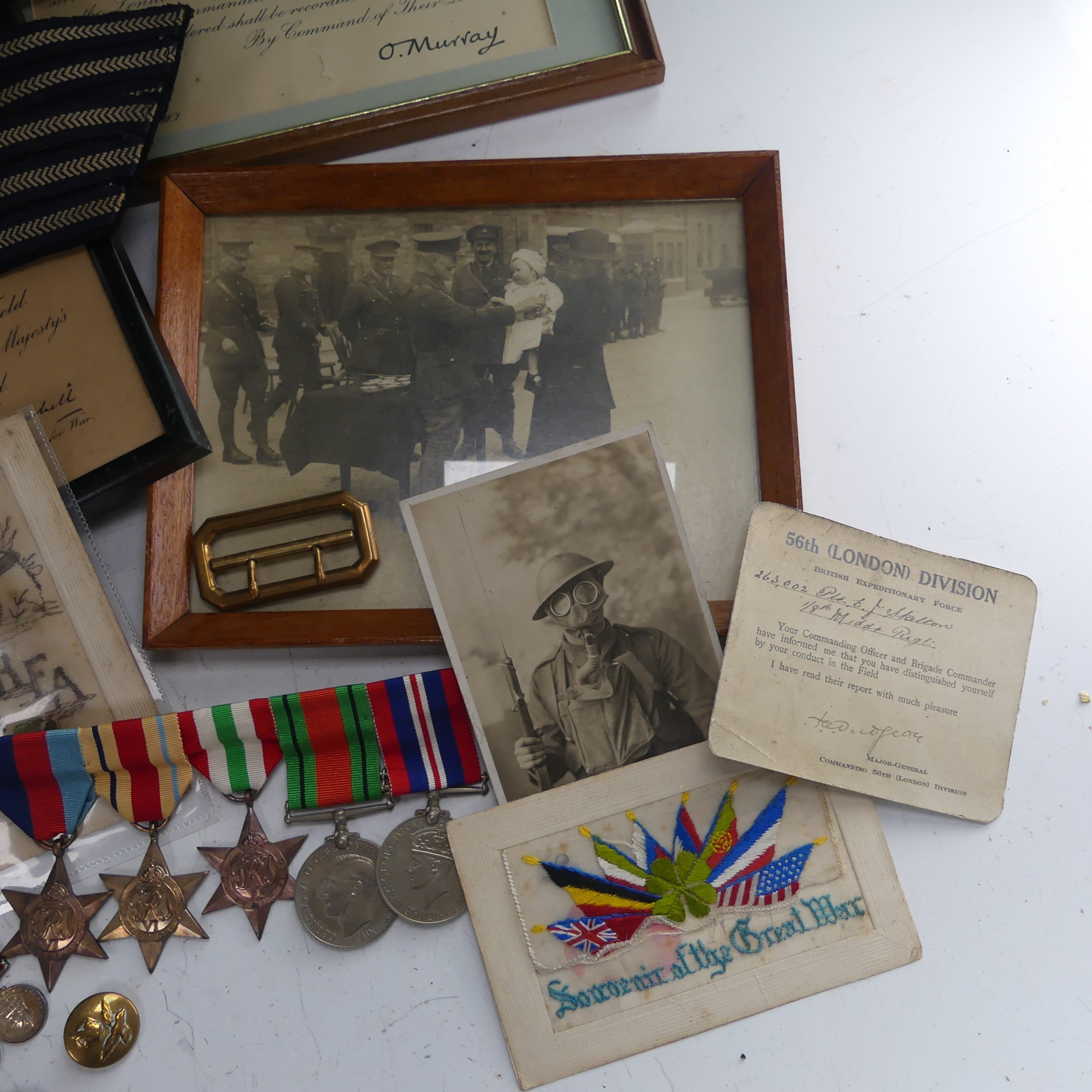 A collection of WW2 medals and memorabilia to a 'FLT. SGT. S. Hains, R.A.F.', RAF Wheaton, including - Bild 5 aus 8