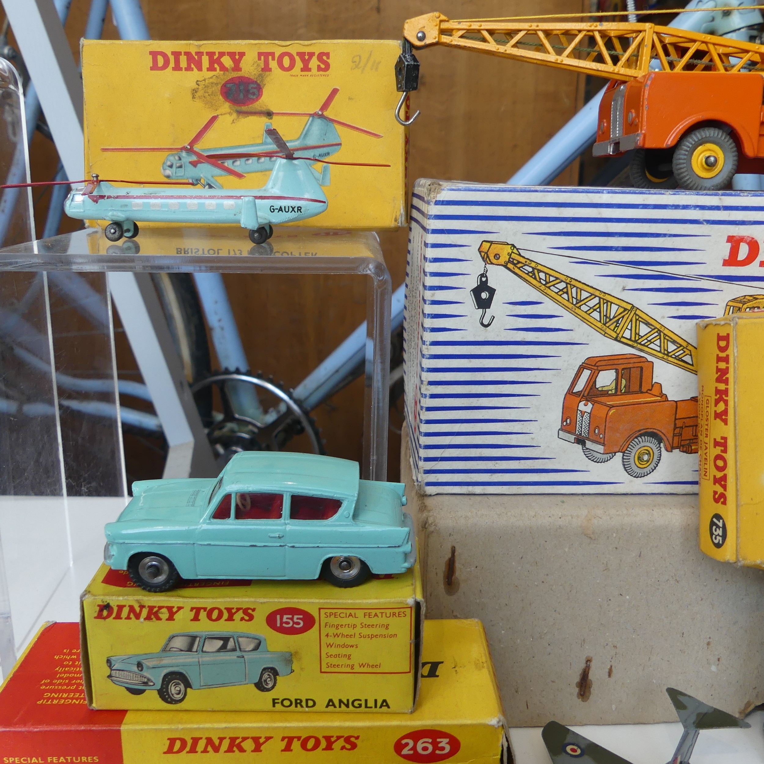 Dinky Toys; six boxed models, including 155 Ford Anglia, 263 Superior Criterion Ambulance, 965 - Image 4 of 4