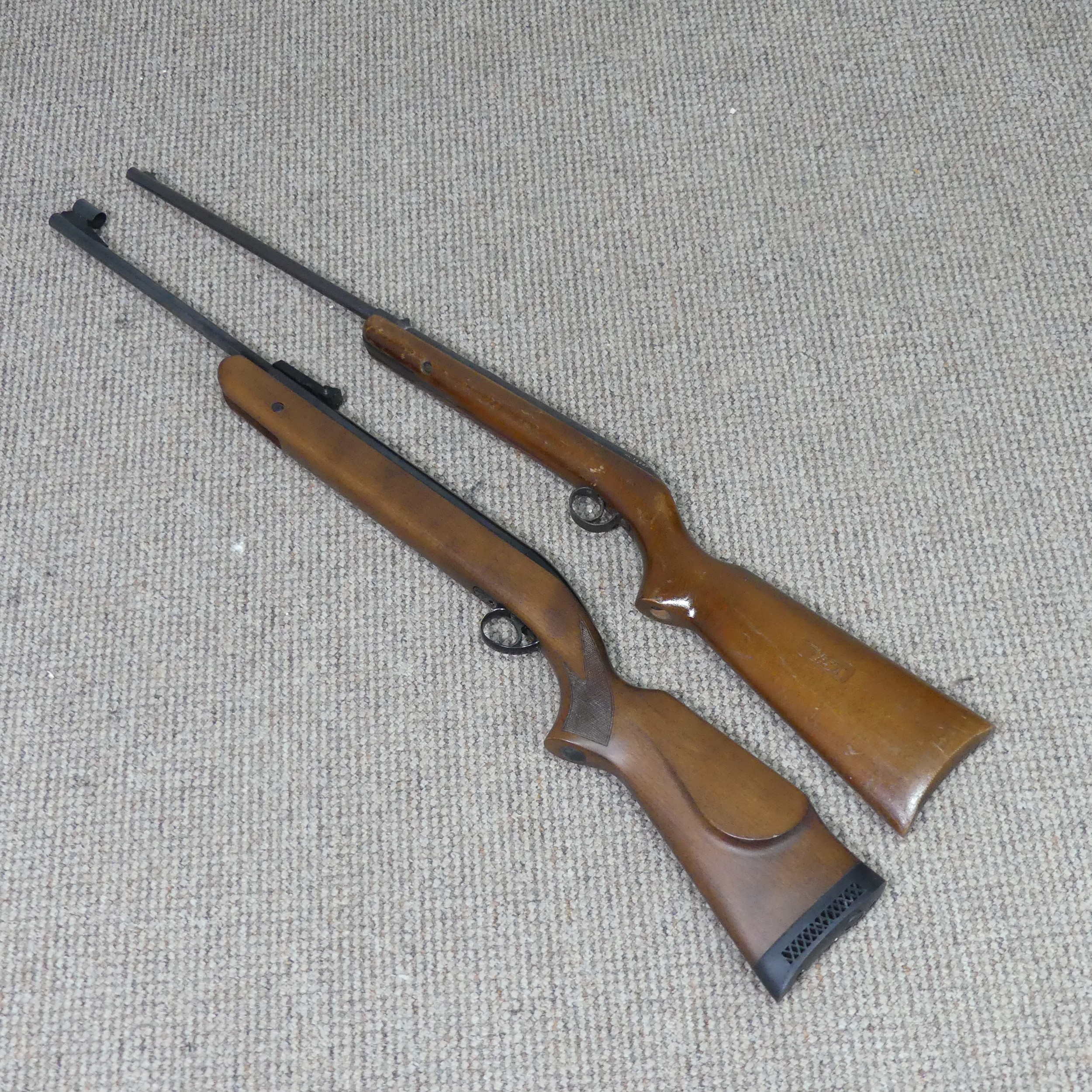 A BSA Air Rifle, 01706, together with another BSA Air Rifle BC 14587, a Wamadet metal gun Cabinet - Image 2 of 9