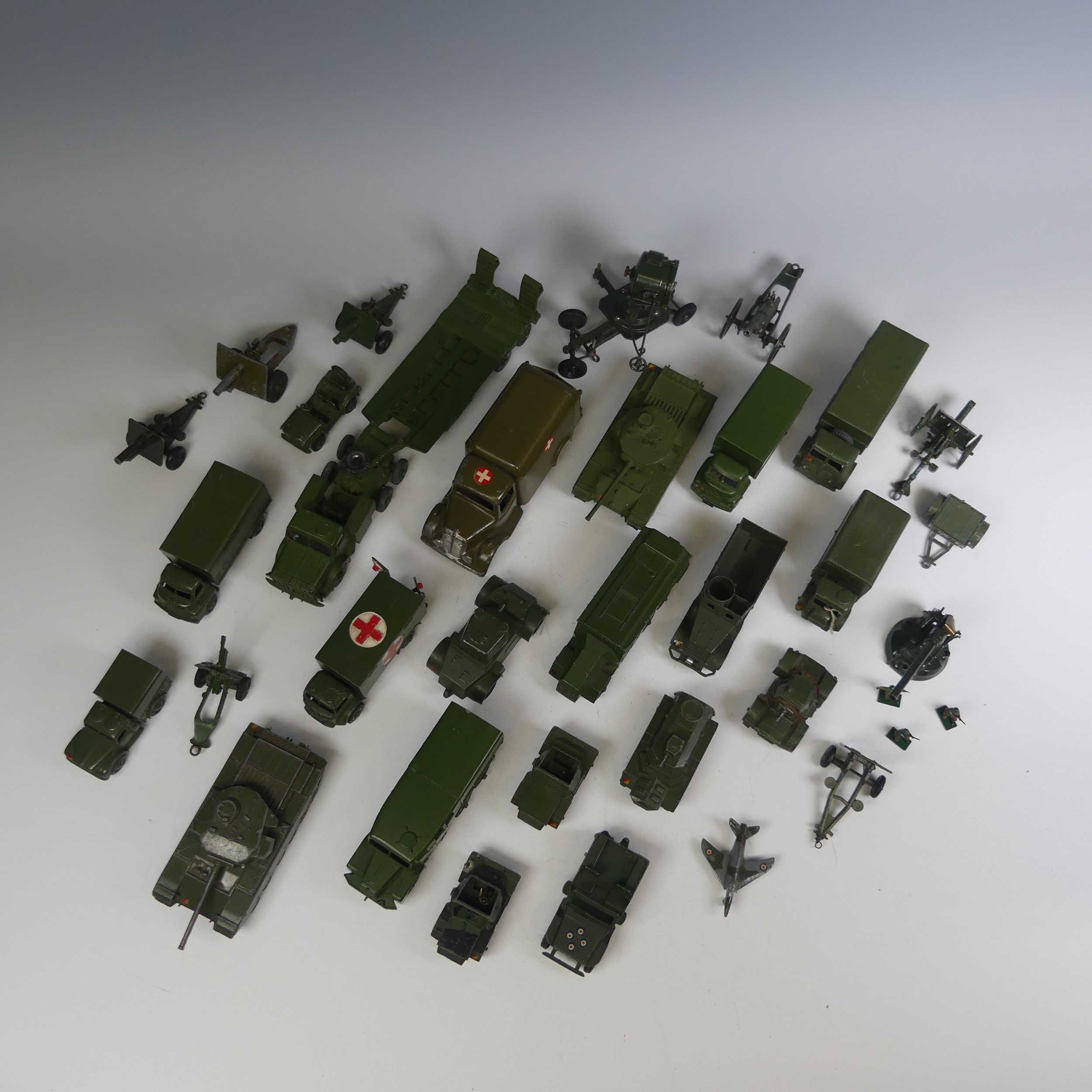 Dinky Toys; Ten boxed military models, including 666 Missile Erector Vehicle with Corporal Missile - Image 6 of 6