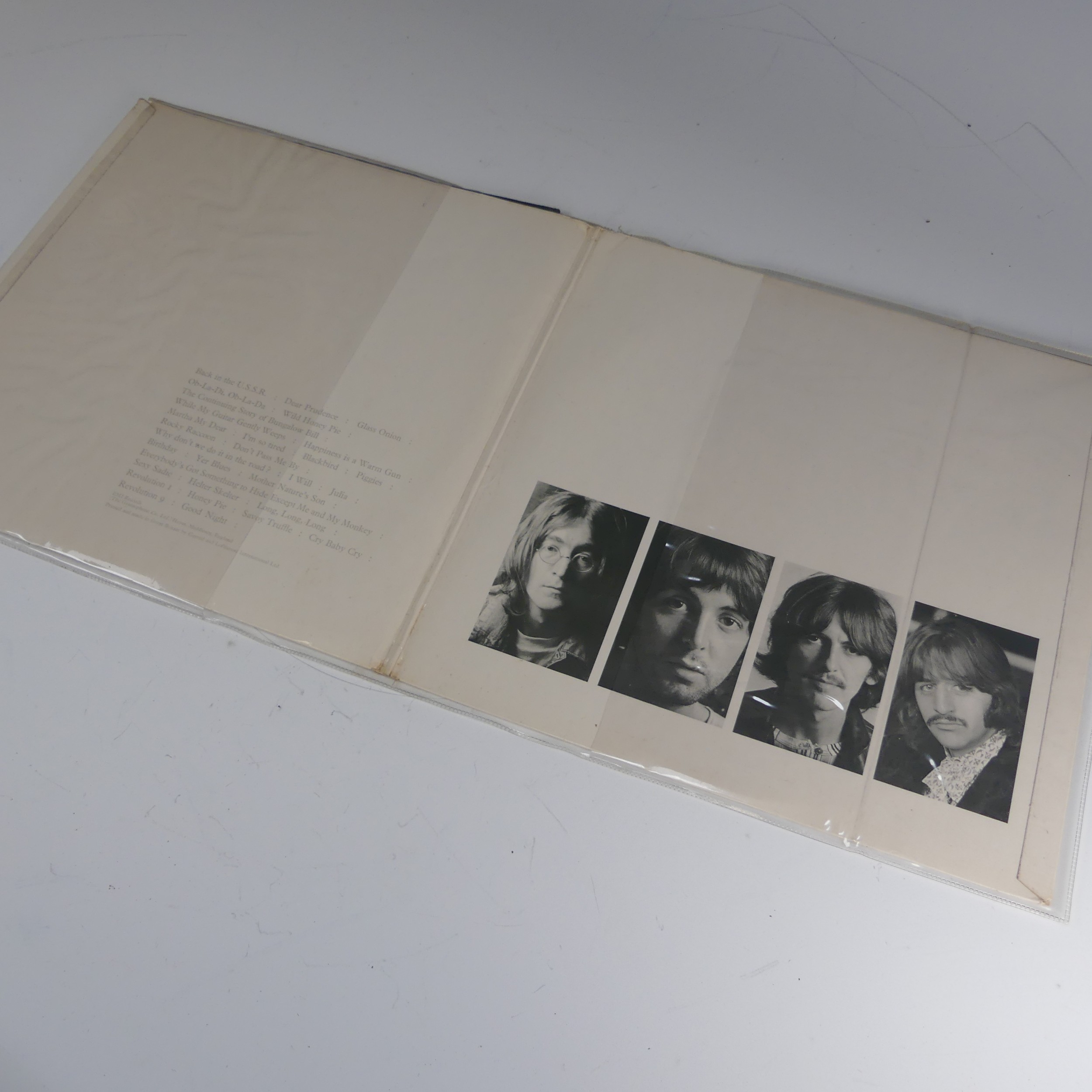 Vinyl Records; The Beatles 'White Album', UK top opener - PCS 7067/ 68, no. 0515489, complete with - Image 5 of 5