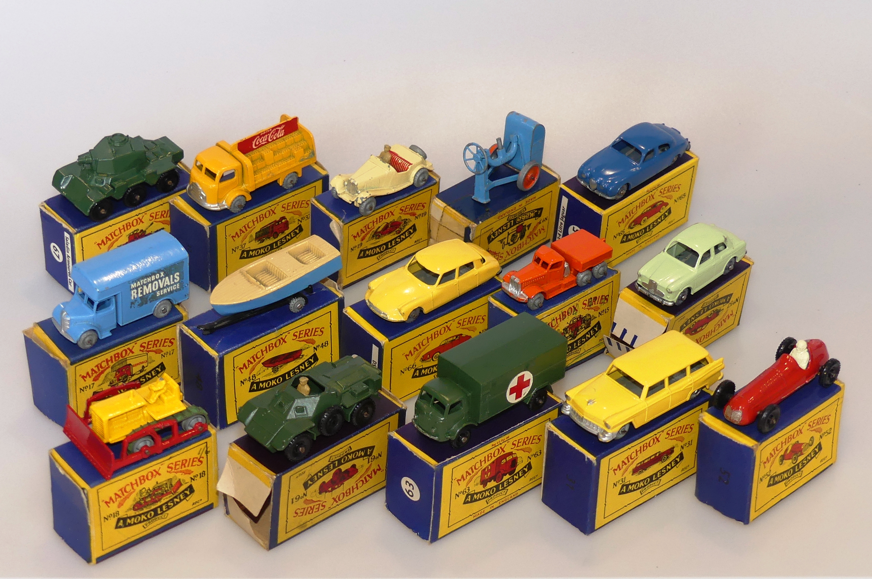 Moko Lesney “Matchbox” Series, an impressive collection of eighty model vehicles, all boxed, - Bild 4 aus 5