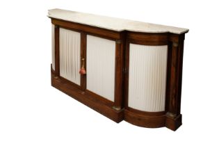 A REGENCY STYLE ROSEWOOD CHIFFONIER, CIRCA 1900