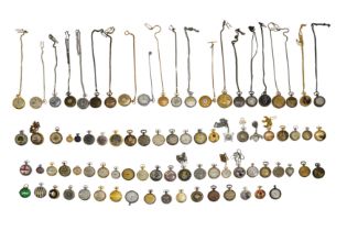 A LARGE GROUP OF POCKET WATCHES