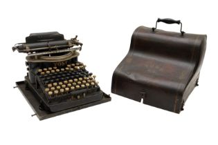 AN AMERICAN YOST NO 4 TYPEWRITER, CIRCA 1895