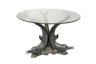A HOLLYWOOD REGENCY DOLPHIN COFFEE TABLE Preview: Colville Road