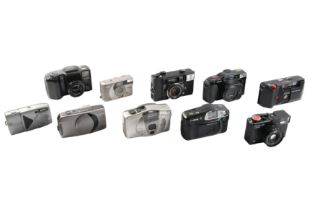 A Selection of Compact Point-and-Shoot Cameras.