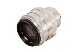 A Carl Zeiss Jena 75mm f/1.5 Biotar Lens