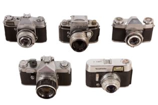 A Large Selection of 35mm Cameras.