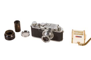 An Upgraded Leica II Rangefinder Camera