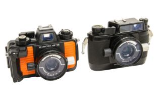 Two Nikonos Underwater Cameras.