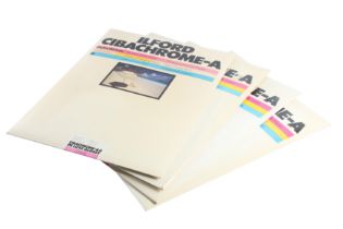 Four Packs of Ilford Cibachrome Paper.