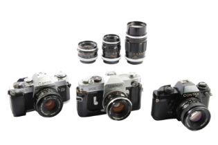 Contax & Canon SLR Cameras.